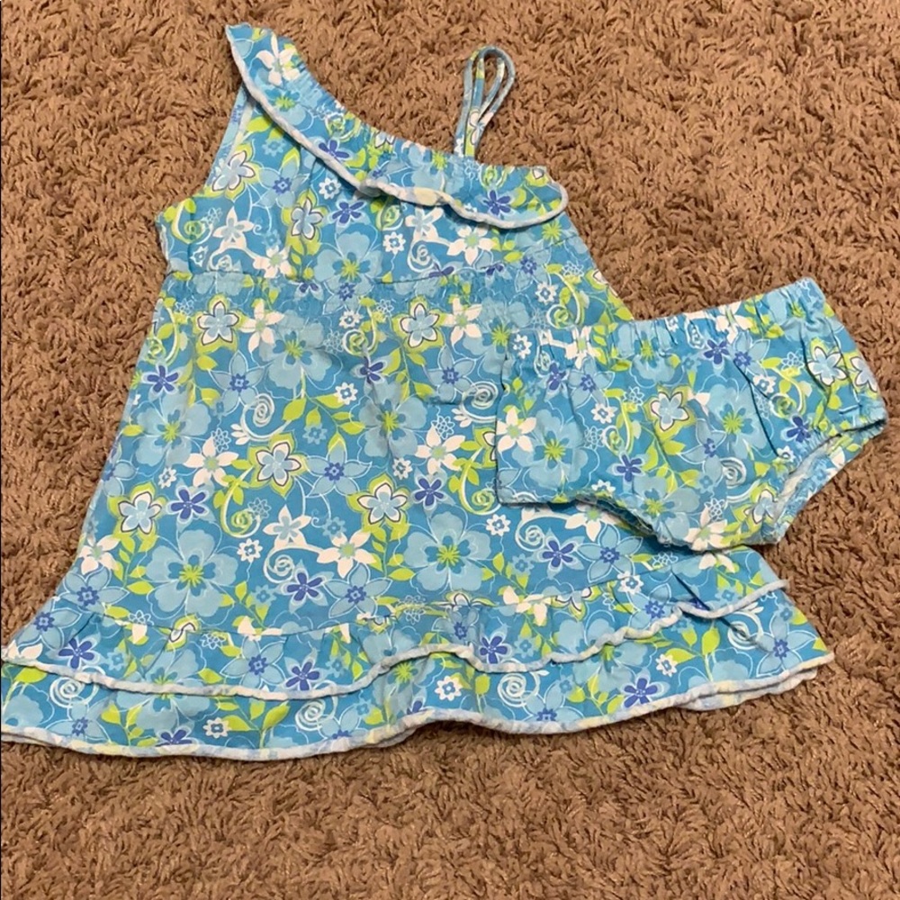 Toddler Dress with Bloomers